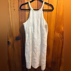 Lilly Pulitzer White Strapless Dress